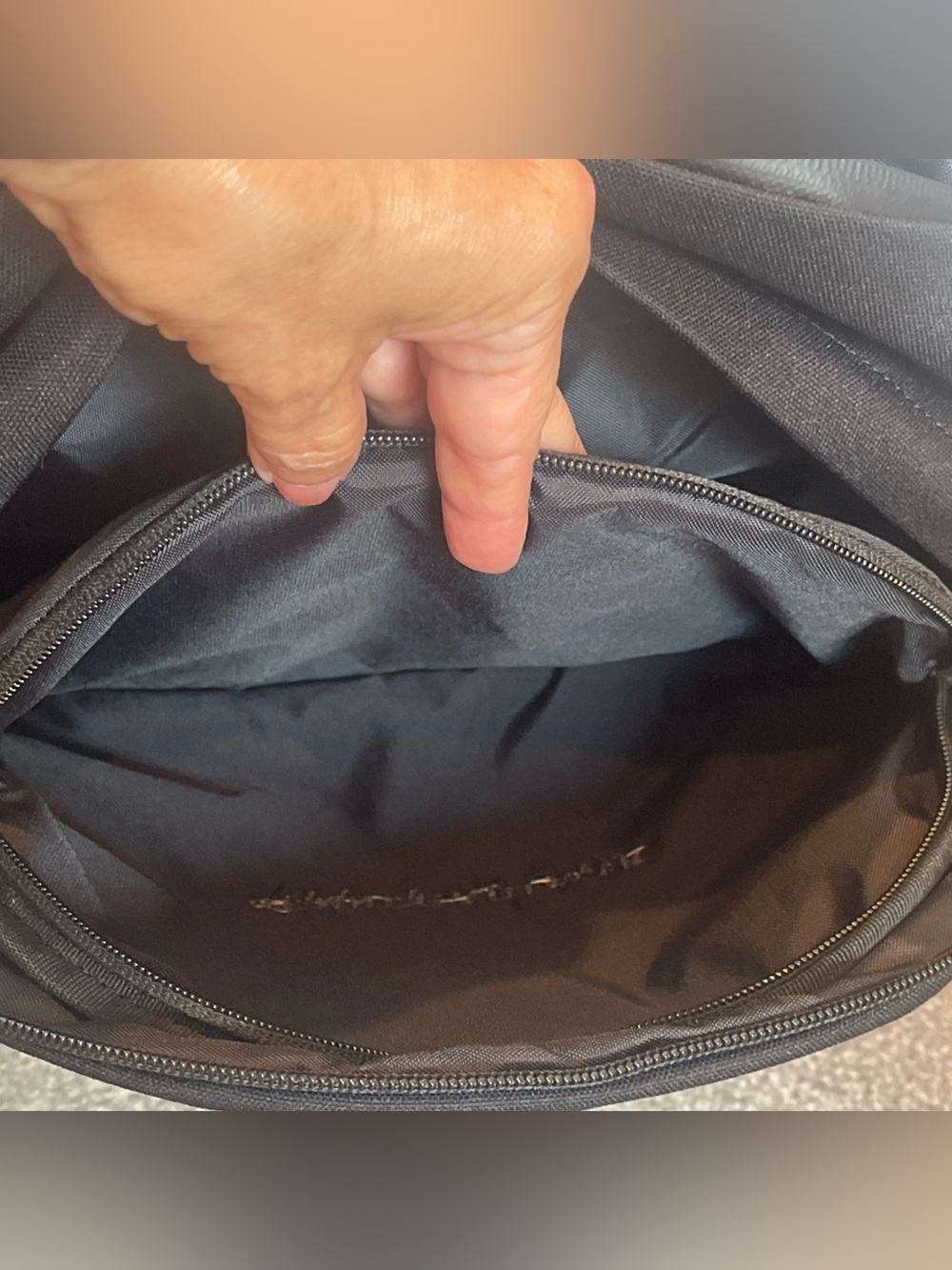 BREVITE triple black laptop school, travel, daily commuter backpack - NWT logo’d - Picture 12 of 15